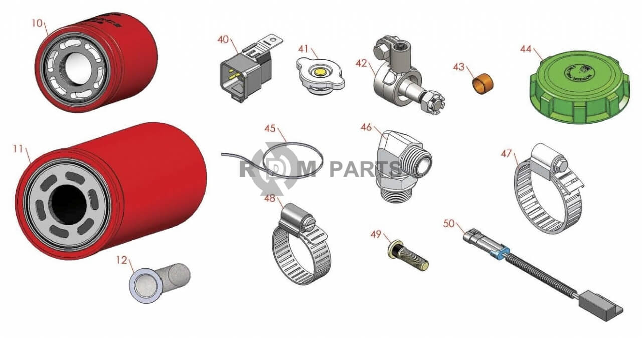 Replacement parts for Toro 5900D & 5910D Model 31598 & 31599