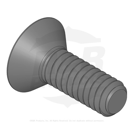 1/4-20 x 3/4 flathead skt cap scr