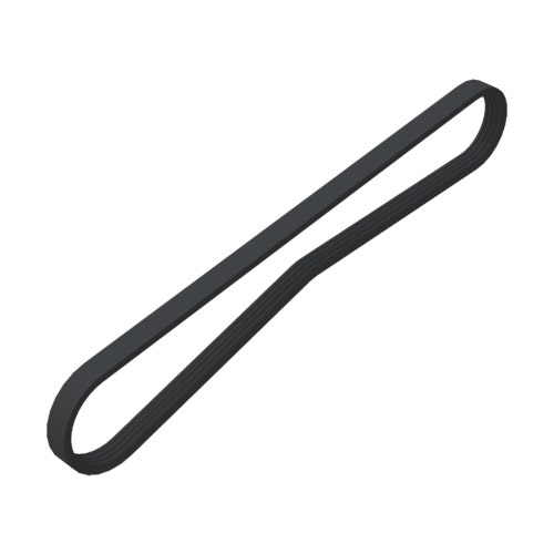 Belt - rear brush - 7 in