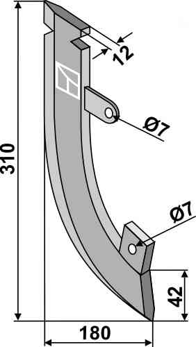 Metal seed share fitting for Fiona 3.137.270