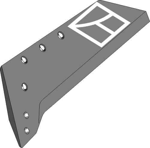 Wechselspitzenschar - 18“ - links geeignet für Kuhn 622205 - 622237
