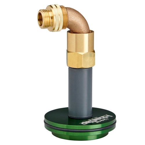 Torneira de mangueira Underhill para aspersores Rain Bird Eagle série 900 - hn-r150s com junta giratória em latão hs-101 e adaptador a-ba107fm 3/4in mht x 1in fht