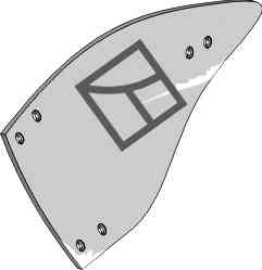Moldboard - left fitting for Massey Ferguson 96085 (3941972)