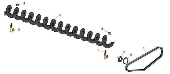 Toro Greensmaster Flex 2120 Rear Roller Brush - Model 04650