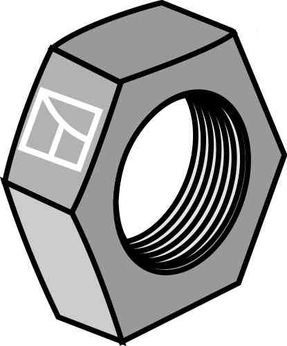 Locknut M48 x 3 DIN 936