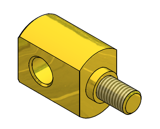 Bolt Jumbo reel adjuster 047197 Bolt Jumbo reel adjuster 047197