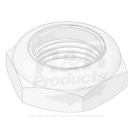 Locknut - 3/4-16 nylon jam Locknut - 3/4-16 nylon jam