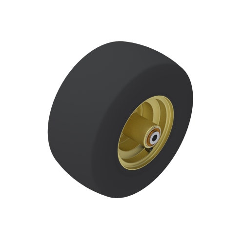 Tire & wheel - 13x5.00-6 sm