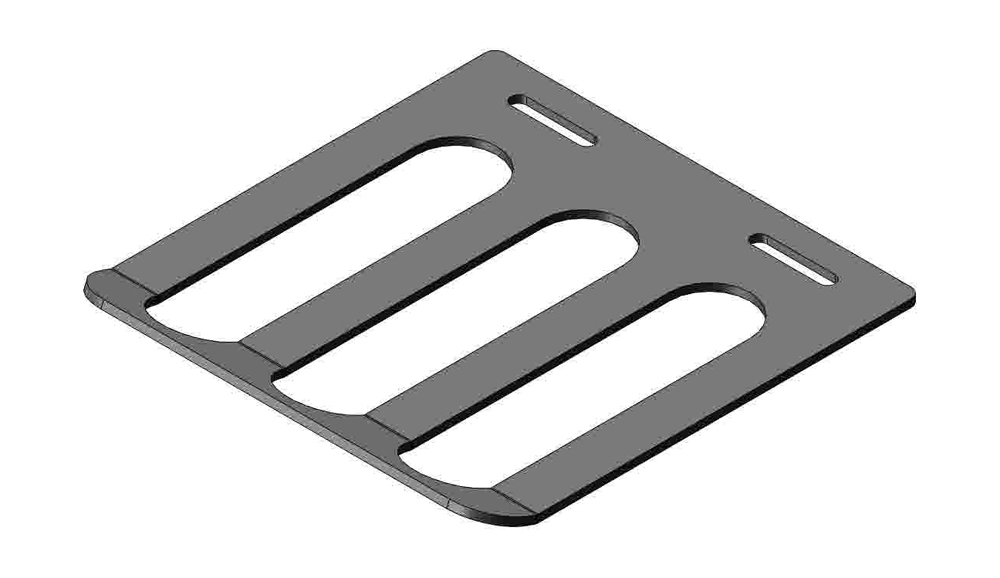 Turf guard - steel turf for 3 tine