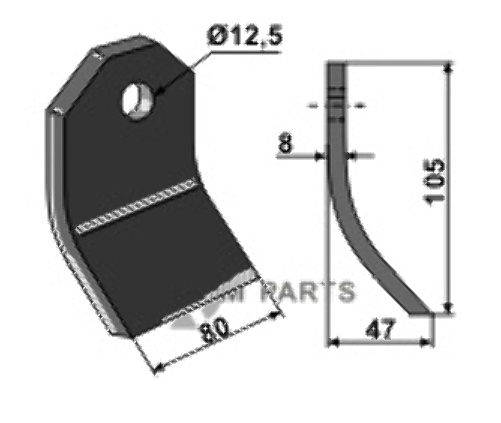 RDM Parts Klapper