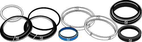 Sealing kit for hydraulic top-links produced in 94/95