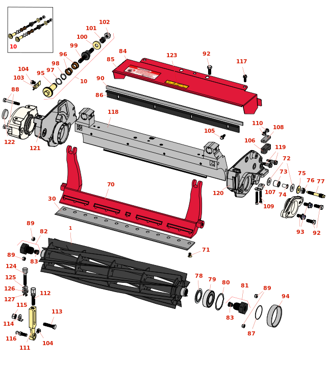 Toro Greensmaster 3250-D Reel & Bedknife
