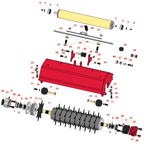 Toro Greensmaster 3120 Spiker Unit