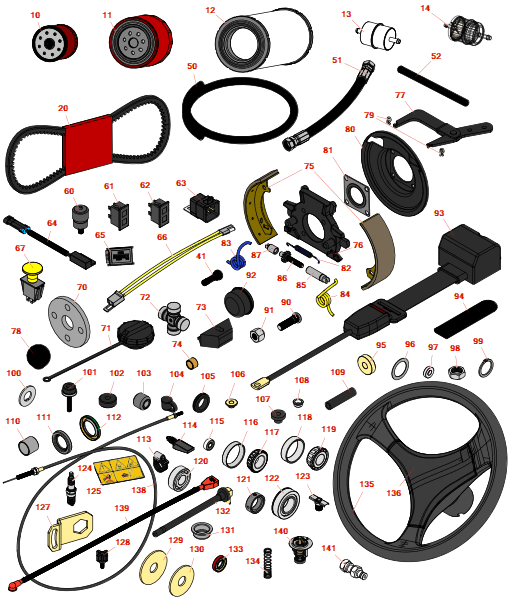 Toro Groundsmaster 3320 traction unit - model 30343