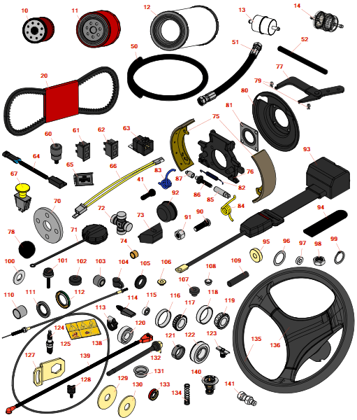 Toro Groundsmaster 3320 Traction Unit - Model 30343