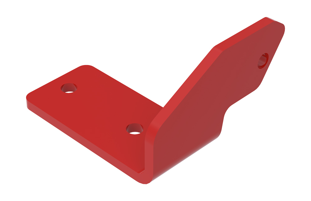 Plate-hinge, rear
