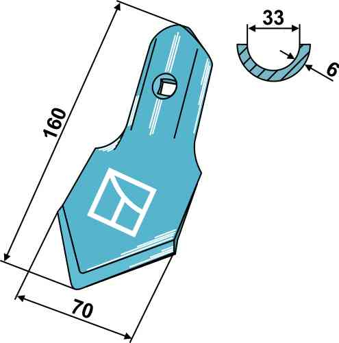 Share fitting for Einböck 15-118