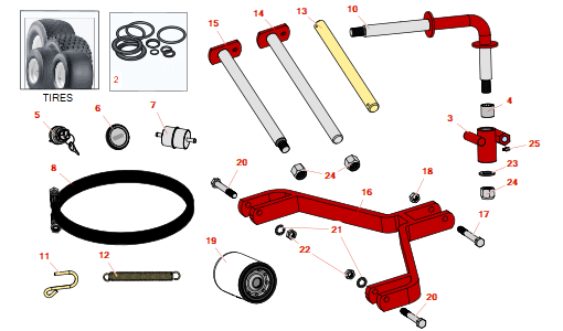 Toro Parkmaster traction unit