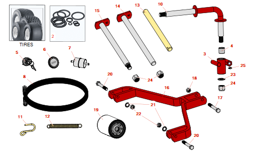 Toro Parkmaster Traction Unit