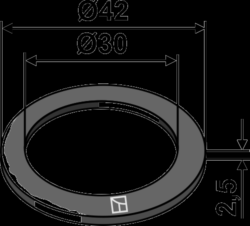 Support washer 31-0488