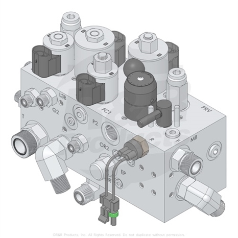 Hydraulik-Block kpl.