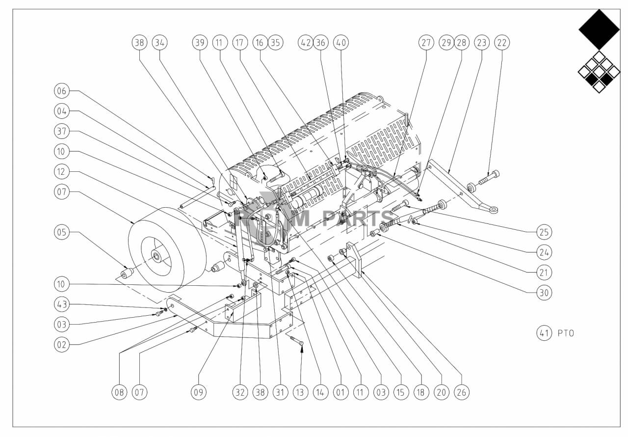 Replacement parts for VD7316 Wielstel