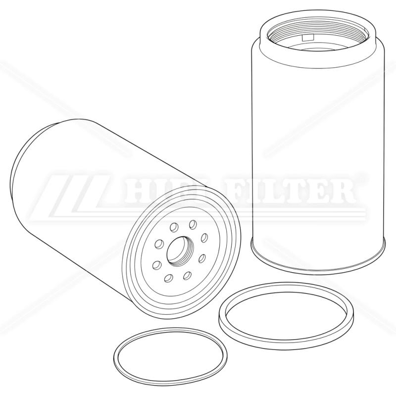 Fuel filter passend voor sampiyon cs 1669 m
