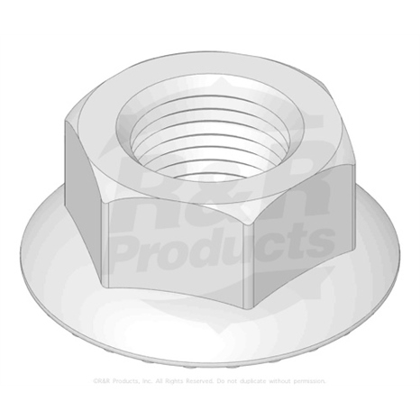 Nut - flanged eyebolt