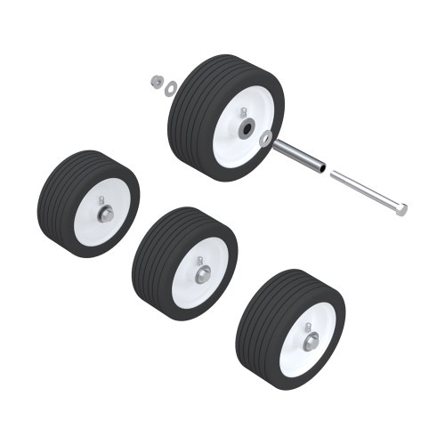 Caster wheel kit