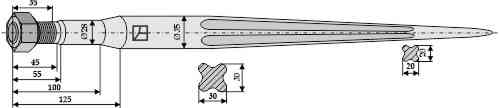 Frontladerzinken 885