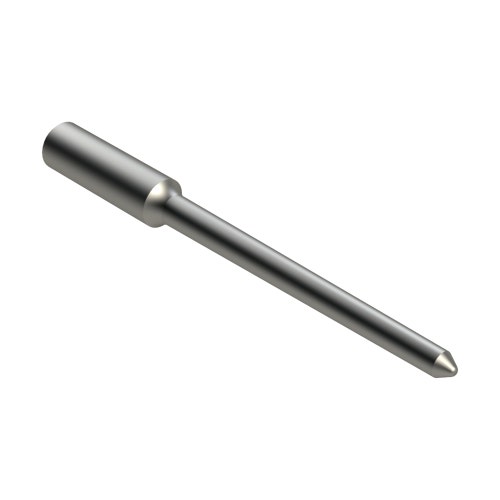 Legierung massiv Zinken - .500mt x 5.000l x .250od