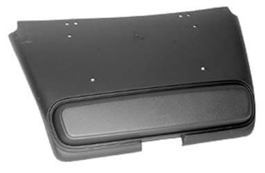 Front plastic shield