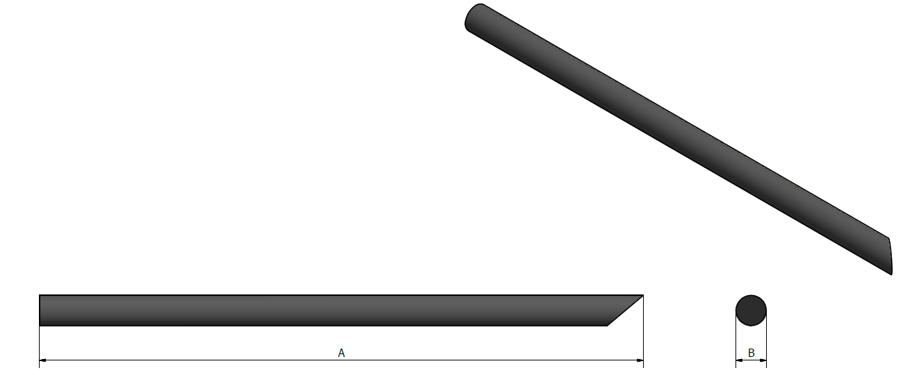 RDM-Verti-Drain Solid Tine hardened