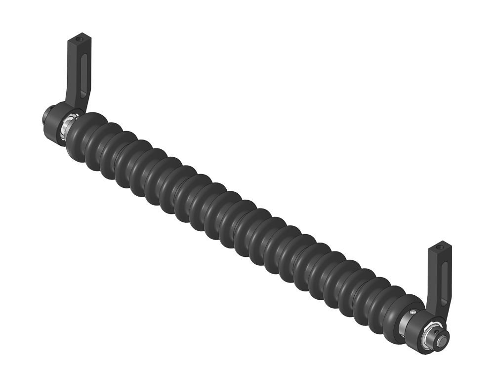 Minuteman front grooved roller system