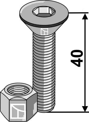 Bolt M8x1,25