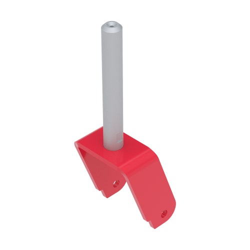 Caster fork - front