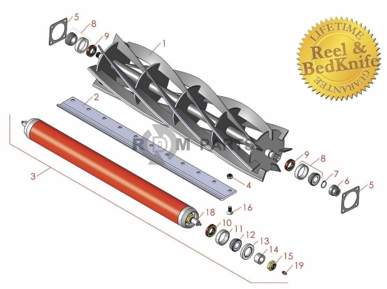 Replacement parts for Jacobsen Trim King parts