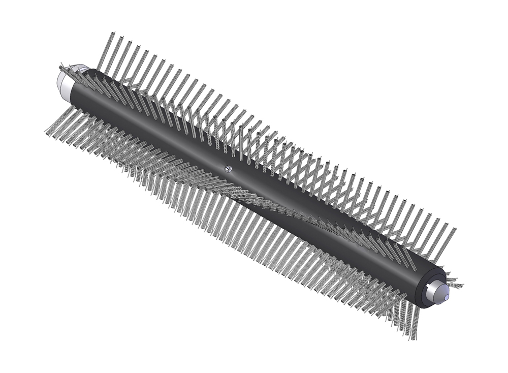 Brush reel assy