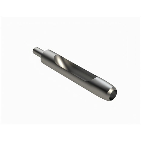 Alloy machined side-eject tine - .375mt x 5.000l x .650od