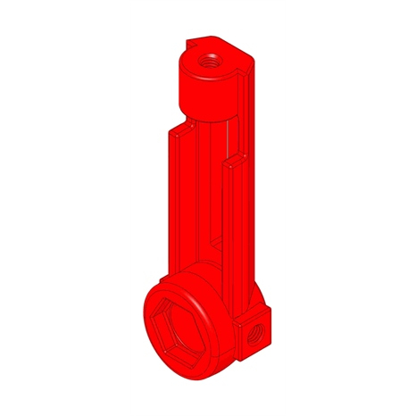 Bracket - long - rear roller