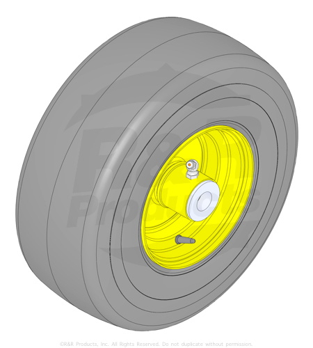 WHEEL AND TIRE ASSY - FOAM FILLED 11X4.00-5 SM