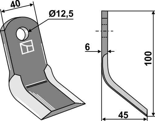 RDM Parts Y-Messer geeignet für Energreen E00901324500