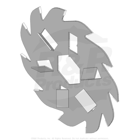 Verti-cut blade - carbide tipped 2mm Verti-cut blade - carbide tipped 2mm