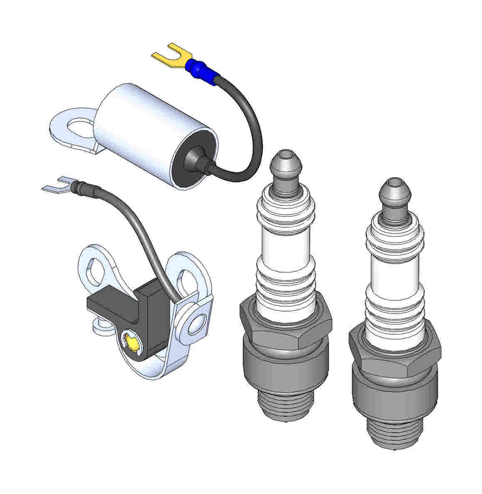 Tuneup kit - 18 h.p. Tuneup kit - 18 h.p.