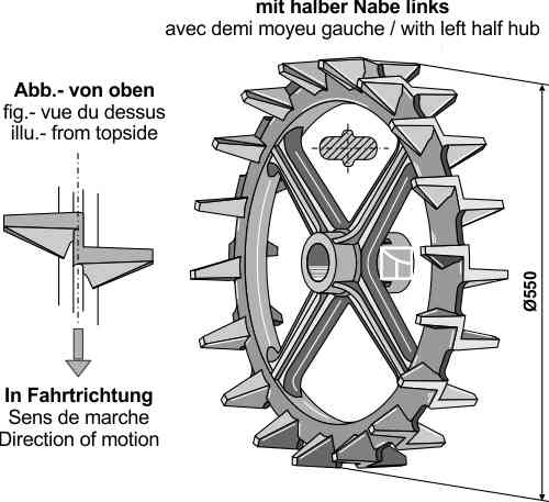 Cam ring - Ø550mm