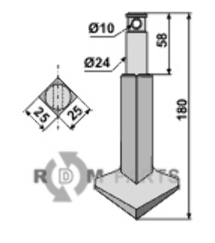Rotary-tine rh90