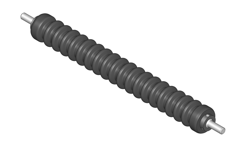 Roller - minuteman grooved