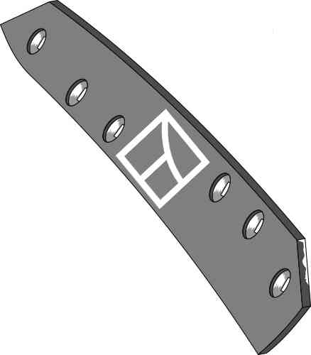Risterstrook BS42 R - 561x120 - rechts passend voor Lemken 3444012