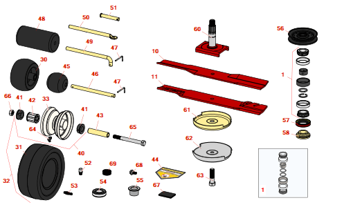 Toro Groundsmaster 120 Rotary Decks