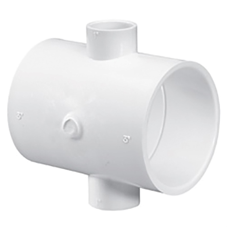 16x3 pvc red cross (soc) sch40 f